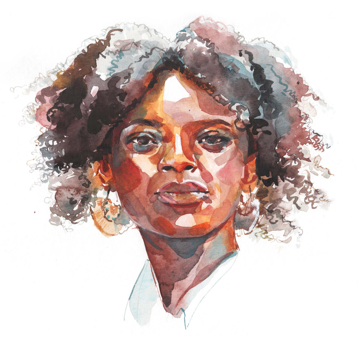 golden–Watercolor