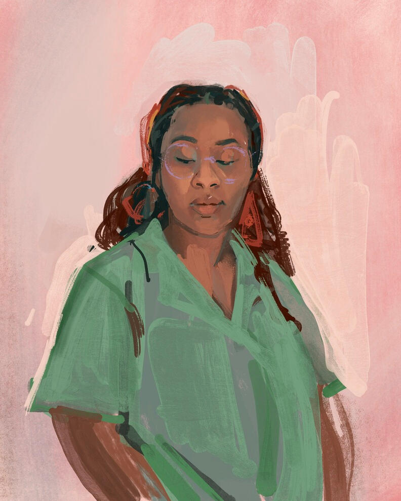 Self-Portrait, May 2023—Procreate