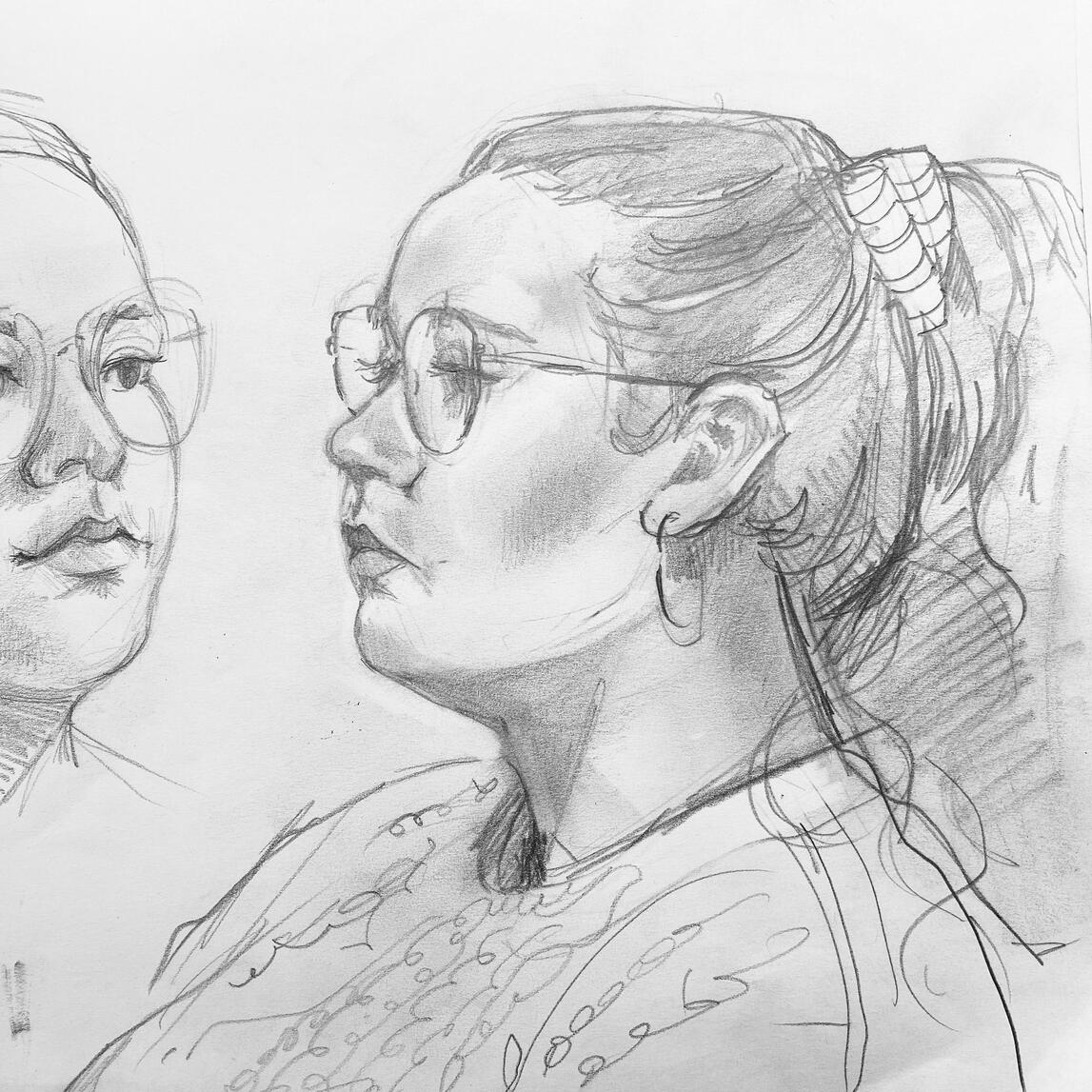 Figure Sketch from Life