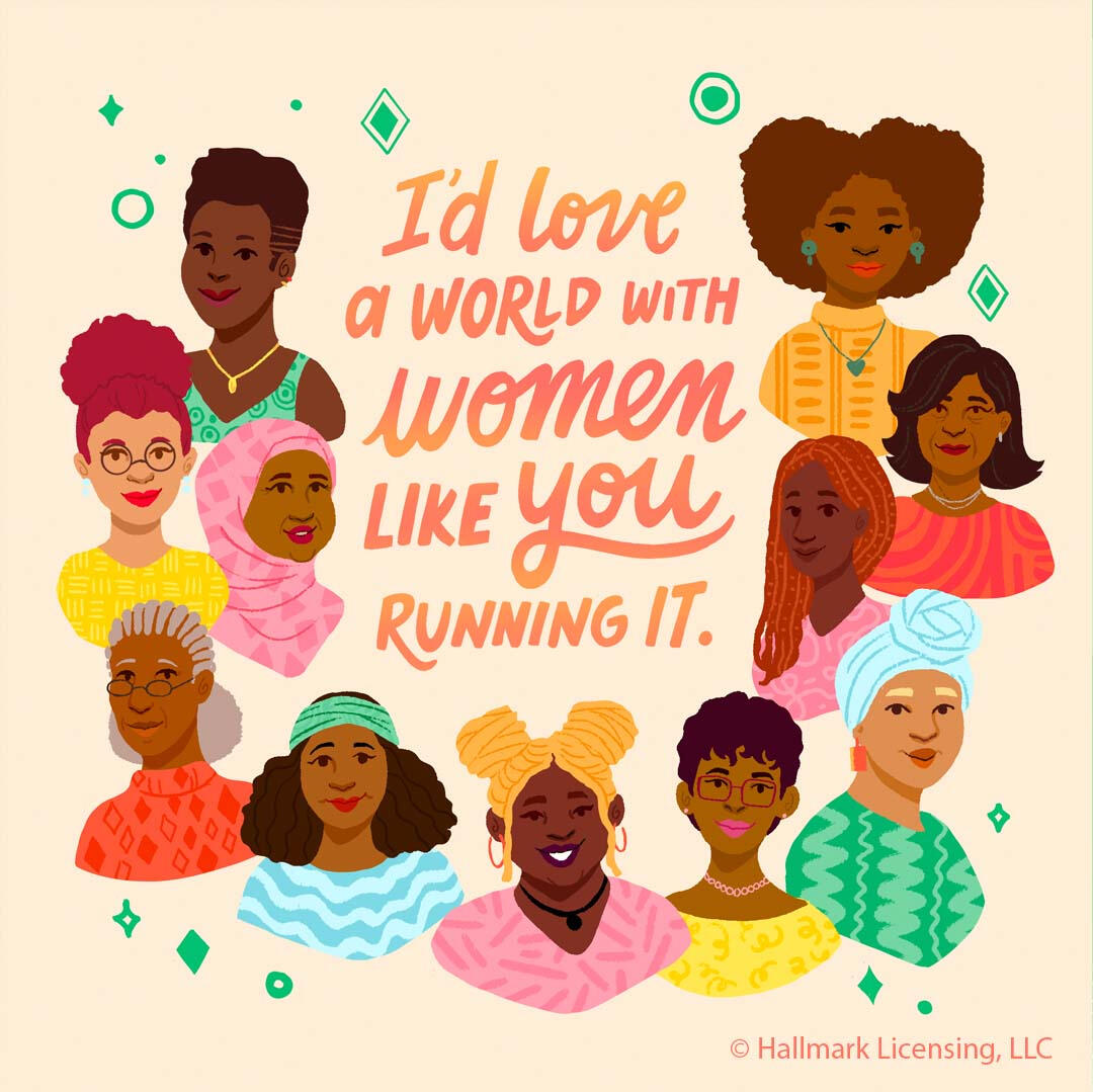 Hallmark—Mahogany Social Post for International Women's Day 2021