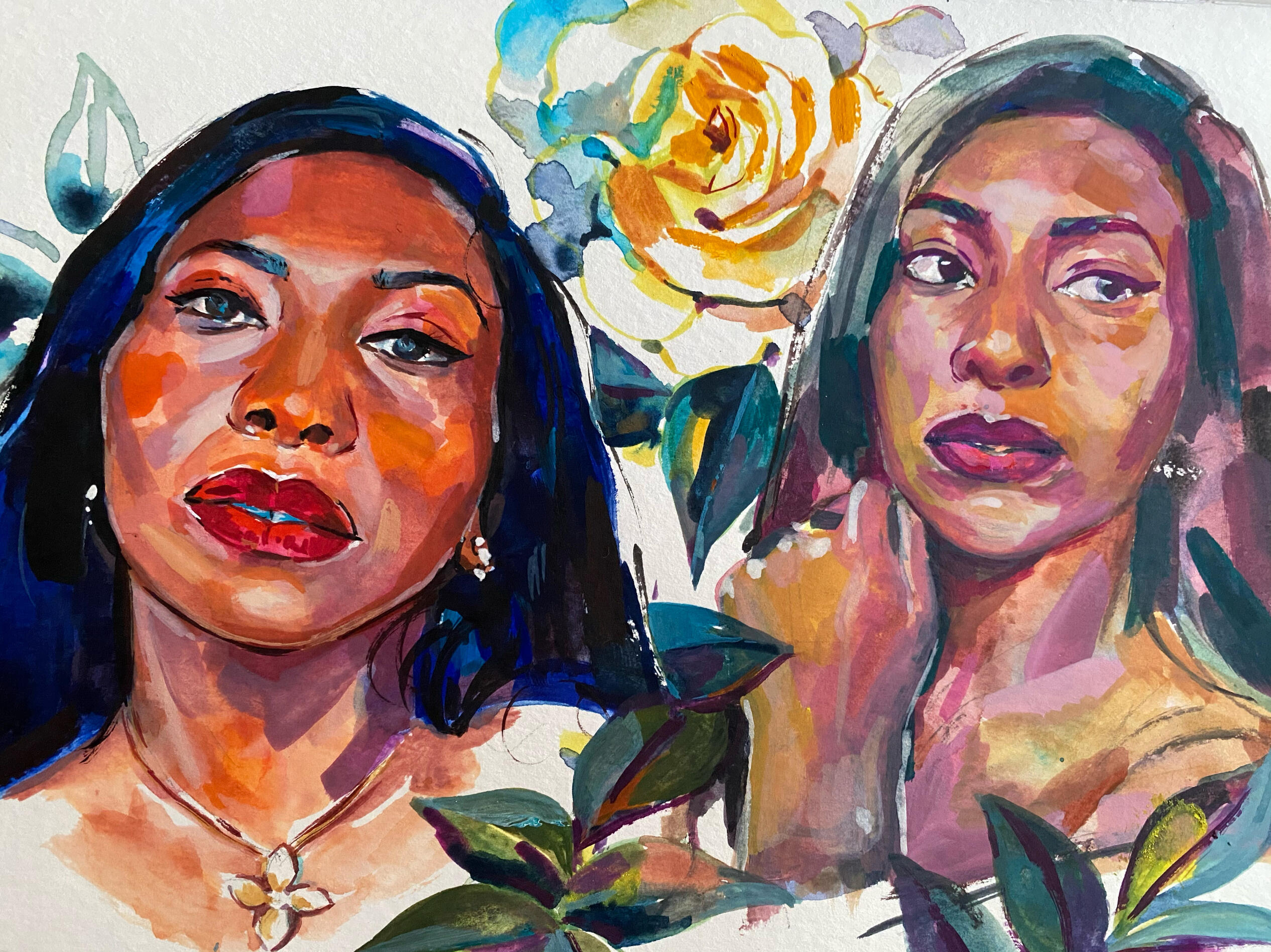 The Other One — gouache, 9"x12", 2021